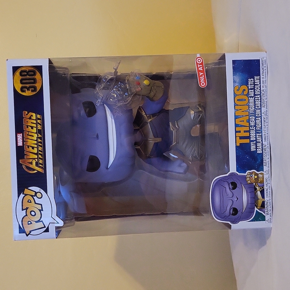 New in box - Funko Pop! Marvel Character 10” Thanos #308 Avengers Infinity War